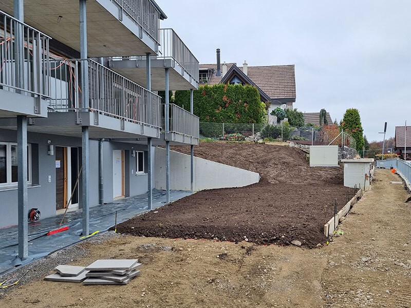 Baustelle Schönblick Spiezwiler