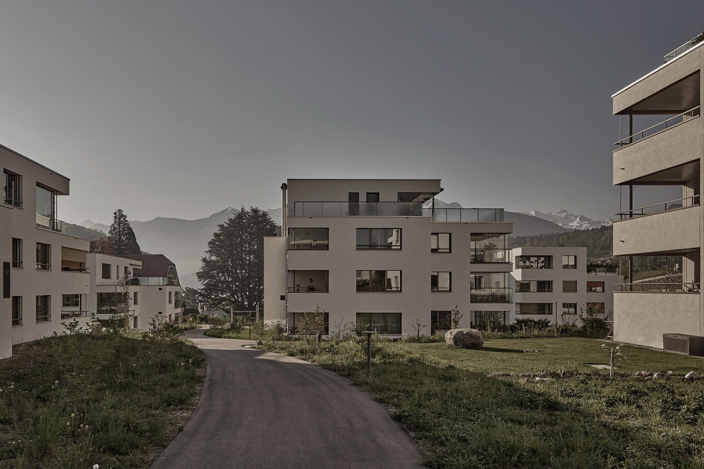 Neubau Wohnüberbauung geplant durch Architekt