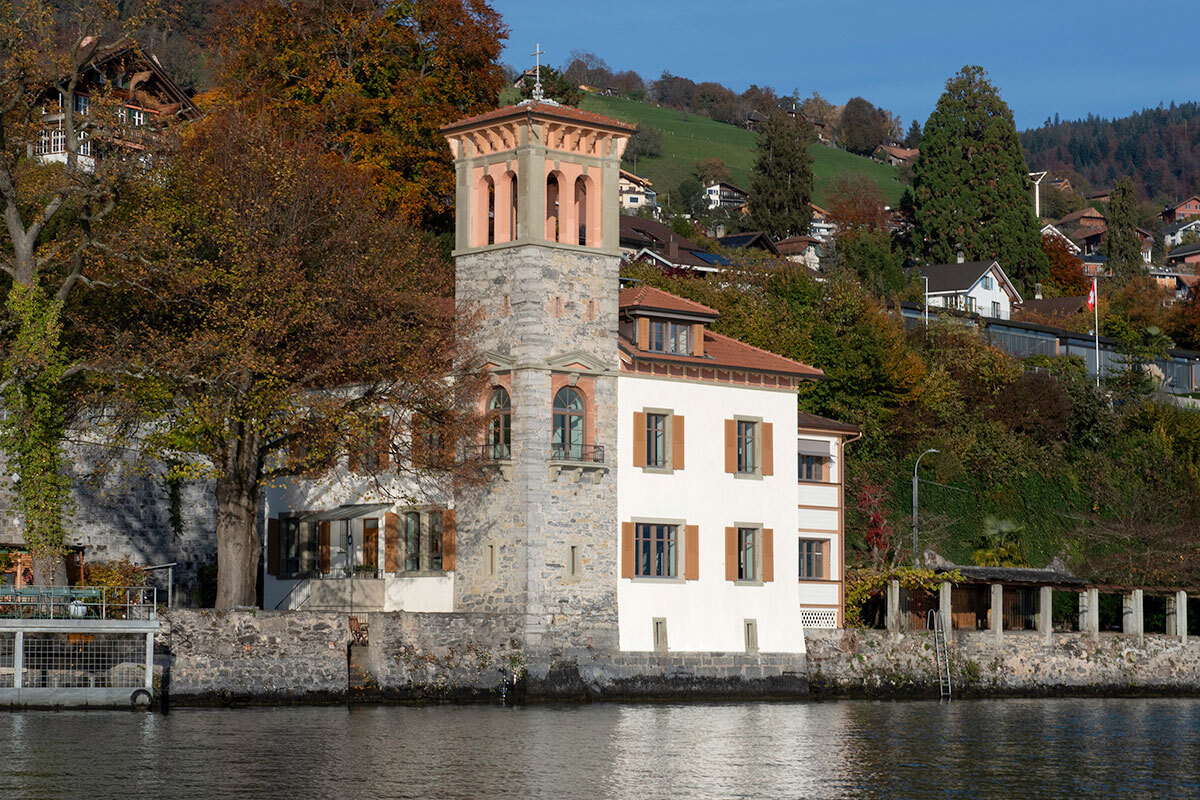 Turmhaus Oberhofen aufwändige Sanierung